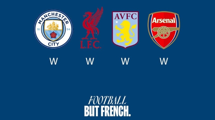 巴黎1穿3+通杀英超4队！法甲官方发文：法式致胜‍♂️